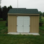Front view 10x12 Gable Germantwon WI